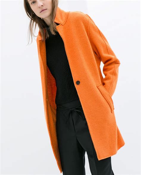 Zara Woman Wool Coat 119 Abrigos Ropa Abrigos Mujer Zara