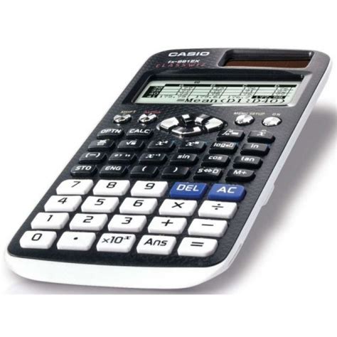 One of the features that casio brags about the most on this calculator is featured in the table app. Casio Classwiz Fx-991EX Scientific Calculator Price in ...