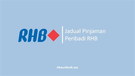 Top 5 renovation loans in singapore. Jadual Pinjaman Peribadi RHB Personal Loan 2021