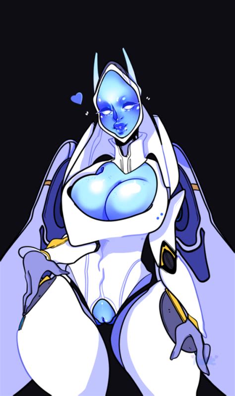 Rule 34 Android Blue Pussy Blue Skin Breasts Echo Overwatch Female