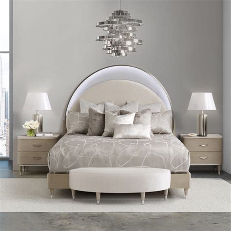 Amini Eclipse Bed W Lights Unique Furniture