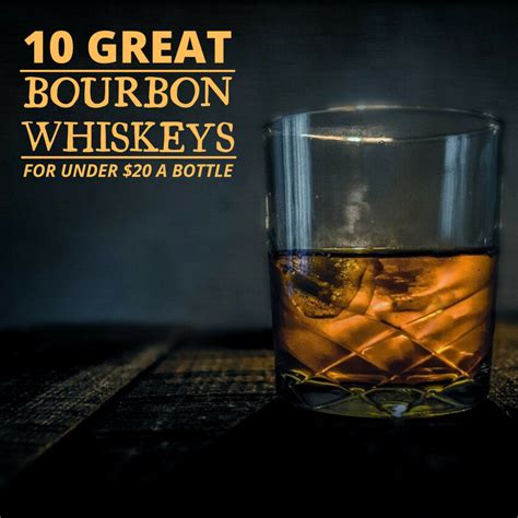 The 10 Best Bourbon Whiskeys for Under $20 - Delishably