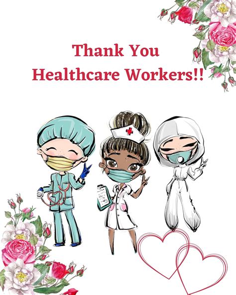 Thank You Healthcare Workers Etsy