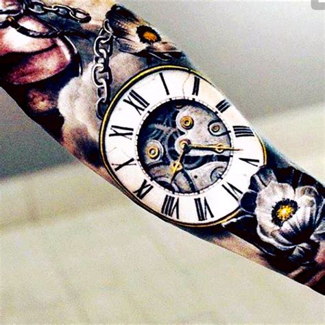 27 Amazing Clock Tattoo Designs Female Ideas In 2021