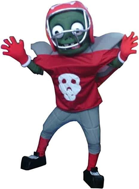 Football Zombie Plants Vs Zombies Mascot Costume Character Cosplay
