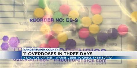 Vanderburgh Co Health Department “11 Overdoses In Three Days”