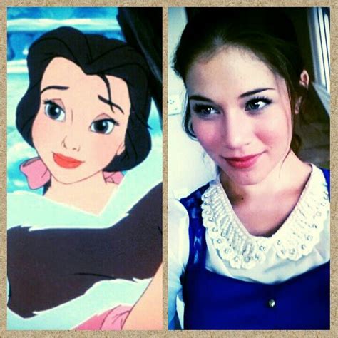 Princess Belle In Real Life Disney Princess Costume And Makeup