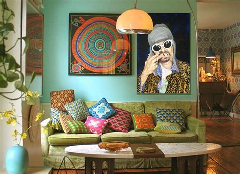Eclecticdecor Cozy Living Room Design Bohemian Living Rooms Funky