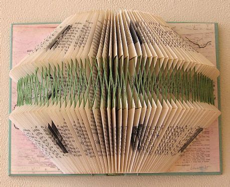 Upcycle: Book folding - Free patterns | the ReFab Diaries