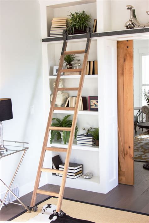 Picturesque Sliding Ladder Kit Home Decor