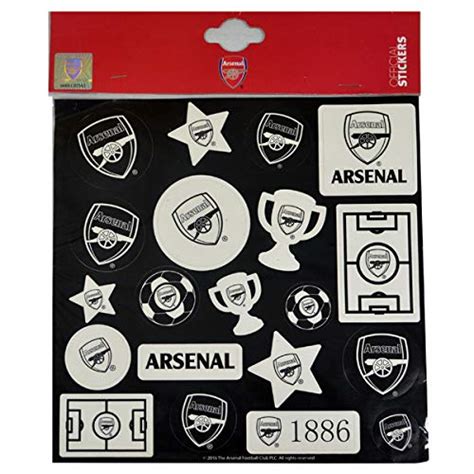 Arsenal Fc Sticker Set A Great Present For Football Fans Soccer Other