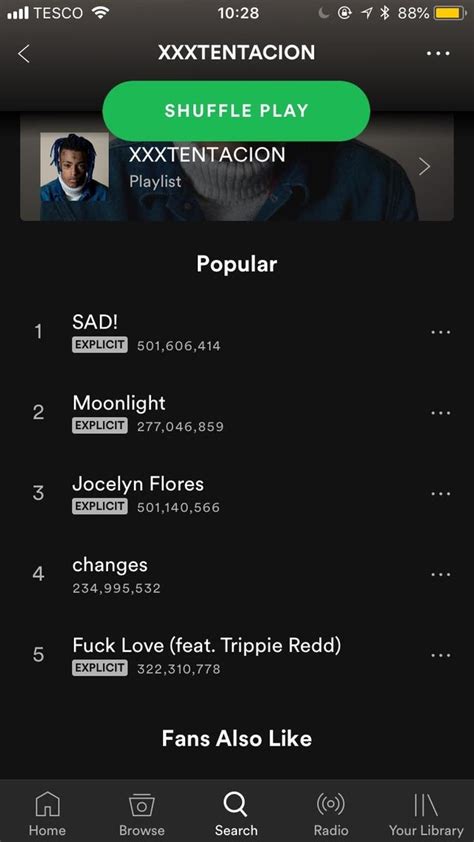 Sad And Jocelyn Flores Both Hit 500 Million Plays On Spotify Today Also Sad Surpassed Jocelyn