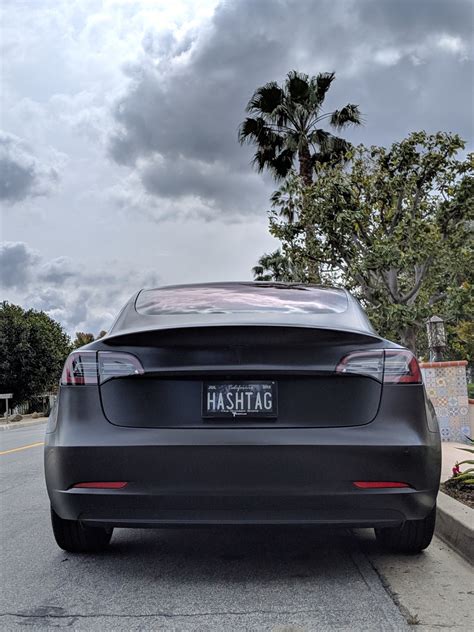 Matte Black Model 3 For Sale In Socal Tesla Motors Club