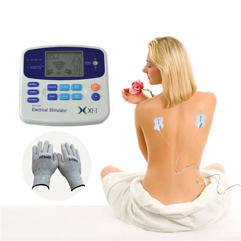 xft 320 electrical stimulator with acupuncture pen tens digital electronic pulse body massager