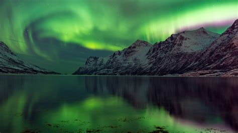 Aurora Borealis 4k Abisko Sweden Tourism Travel Green Lake