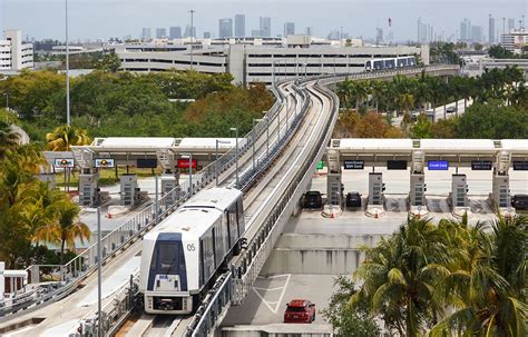 Miami International Airport Mia Mover People Mover System Lb