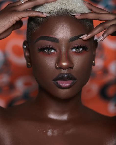 Pin By None On Female Faces In 2020 Melanin Beauty Black Girl Makeup