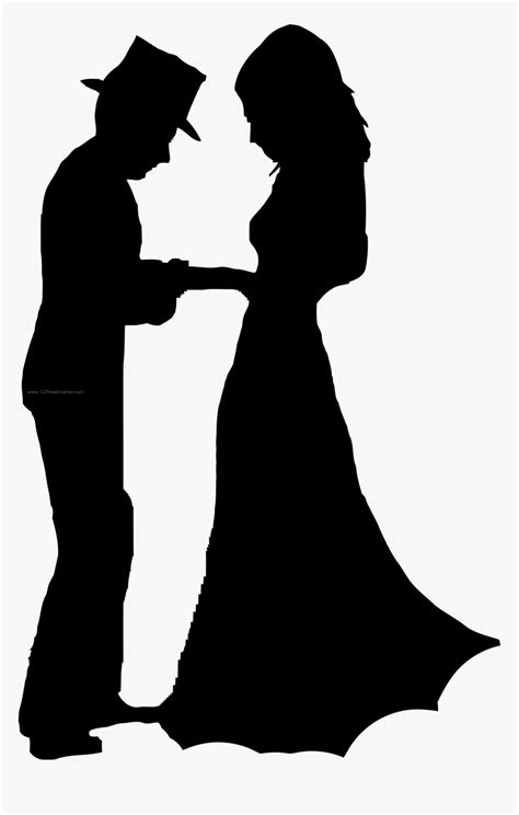 Couple Silhouettes Couple Brushes For Photoshop Hd Png Download