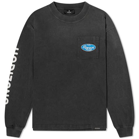 Represent Classic Parts Long Sleeve T-Shirt Aged Black | END. (US)