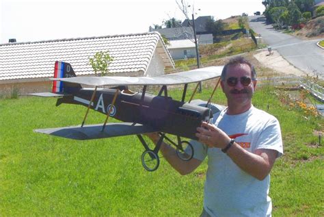 Raf Se 5a Scale Ww1 British Fighter Biplane Model Airplane Kit