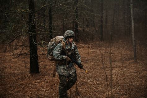 Winter Field Training Exercise Challenges Fighting Eagles Cadets On