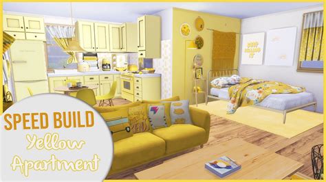 Rainbow Series Yellow Apartment With Cc Links The Sims 4 Speed