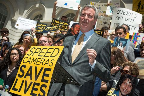 Vision Zero Mayor De Blasio Calls For Expansion Of Life Saving Speed