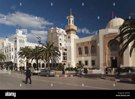 Tunisia Tunisian Central Coast Sfax Place De La Republique And Town