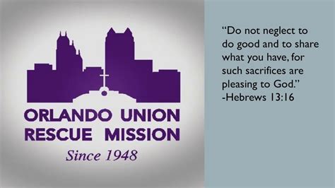 Top 3 Tips On How To Help Support The Orlando Union Rescue Mission