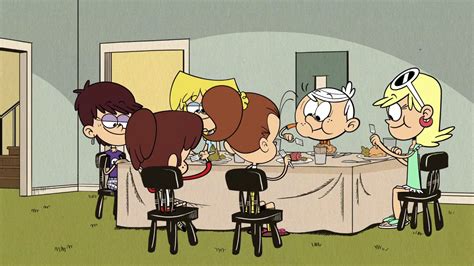 Image S1e26b Sisters And Lincoln Eatingpng The Loud House
