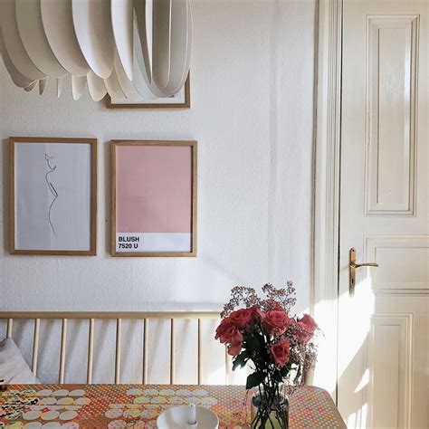 JUNIQE On Instagram A Blush Of Pink For A Harmonious Interior Designs