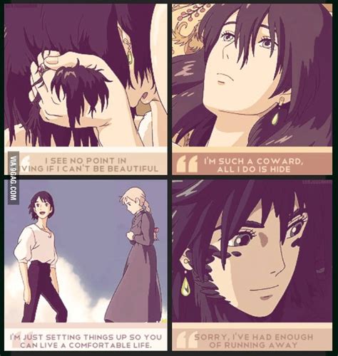 Howl's moving castle inspired fanfic a world filled with the unknown. Howl's Moving Castle quotes - 9GAG