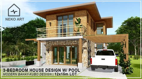 Ep 61 3 Bedroom 2 Storey Native House With Pool 12 X15m Lot