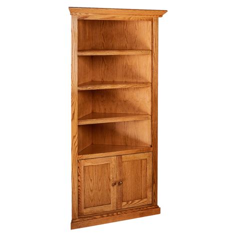 Iris has the largest assortment of mission bookcases. Forest Designs Mission Corner Bookcase Lower Doors (With ...