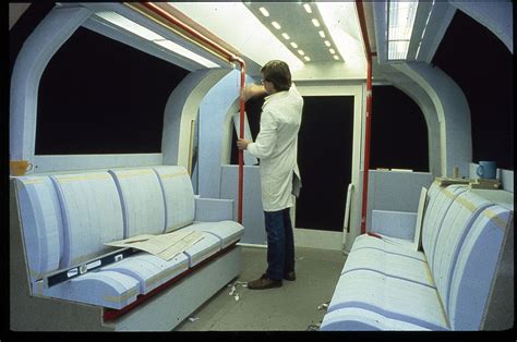 train interior mockup