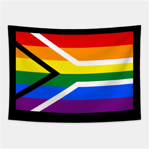 gay pride flag of south africa gay pride tapestry teepublic
