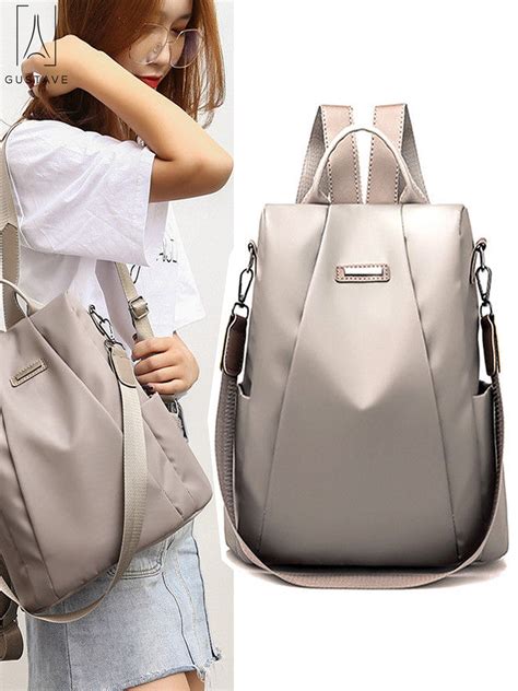 Gustave Gustavedesign Women Backpack Waterproof Oxford Cloth Anti Theft Rucksack Travel