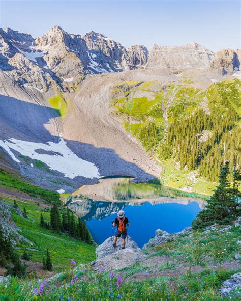 Amazing Backpacking Hike In Colorado Blue Lakes Trail News Break