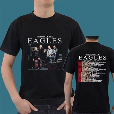 History Of The Eagles Band Tour Date 2015 Gn09 Mens Tee T Shirt S M L