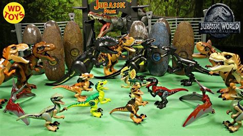 New 17 Jurassic World Lego Knockoff Fake Fallen Kingdom Dinosaur Toys