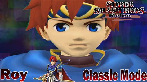 Super Smash Brothers Melee Roy Classic Mode Youtube