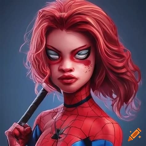 marvel s spider man character as a girl