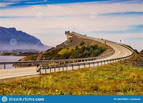 The Atlantic Road In Norway Stock Photo Image Of Trip