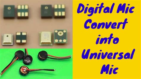 Digital Mic To Universal Mic 456 Pin Mic Convert 2pin Mic Youtube