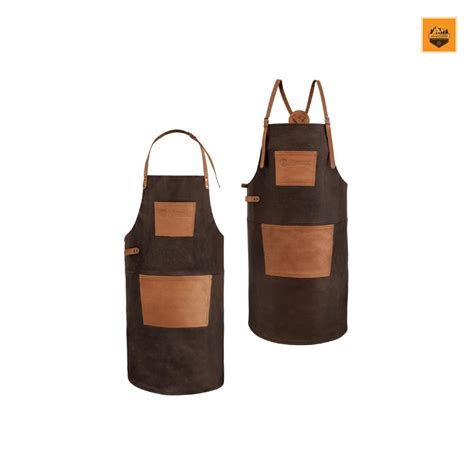 Buffalo Leather Apron With Neck Strap Mr Weekend Camping House