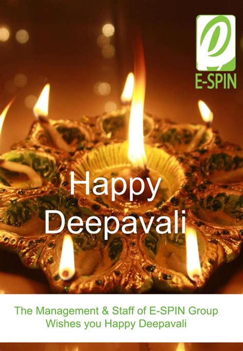 E Spin Greetings For Happy Deepavali Diwali 2017 E Spin Group