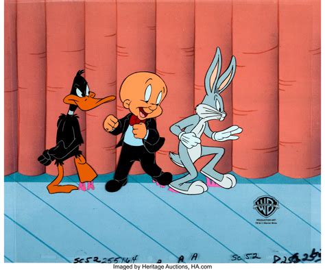 Box Office Bunny Daffy Duck Elmer Fudd And Bugs Bunny Production Lot