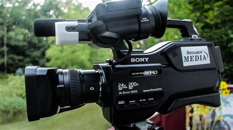 sony hxr mc2500 camcorder review youtube