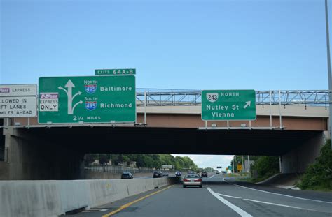 Interstate 66 East Fairfax To Washington Aaroads Virginia