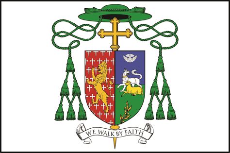 Bishops Coat Of Arms Heraldic Achievement Of William E Koenig 10th